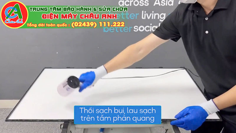 Thay màn hình tivi Sony 49 inch