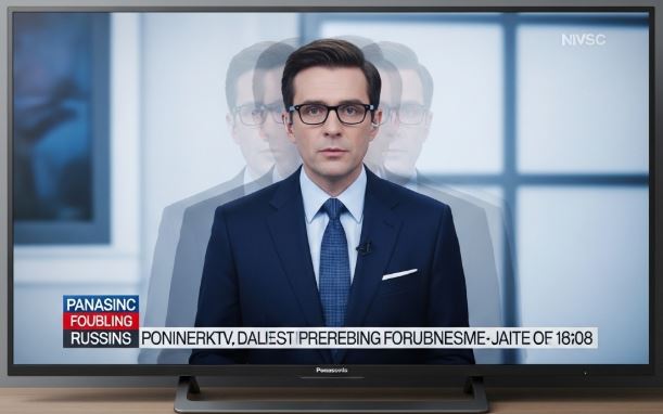 Tivi Panasonic bị chồng hình