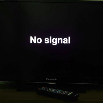 Tivi Panasonic bị mất tín hiệu