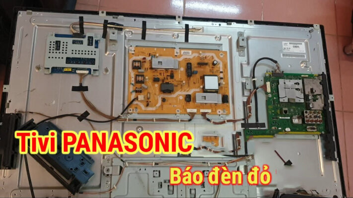 Tivi Panasonic TH50X50V lỗi 14 nháy