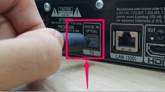 Xuất âm thanh qua cổng Optical trên tivi Panasonic