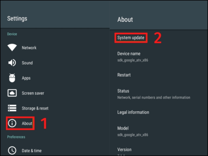 Cập nhật phần mềm tivi Hisense