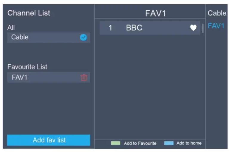 Dò kênh trên tivi Hisense