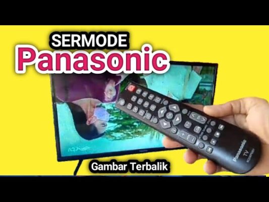 Cách mở Service tivi Panasonic