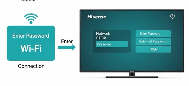 Kết nối Internet cho tivi Hisense