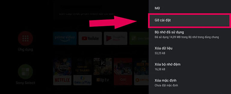 Khóa YouTube trên tivi Panasonic
