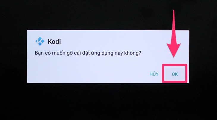 Cách xóa ứng dụng trên tivi Hisense