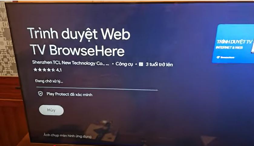 Cách duyệt web trên tivi Hisense