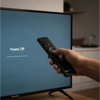 Tắt tivi Hisense đúng cách