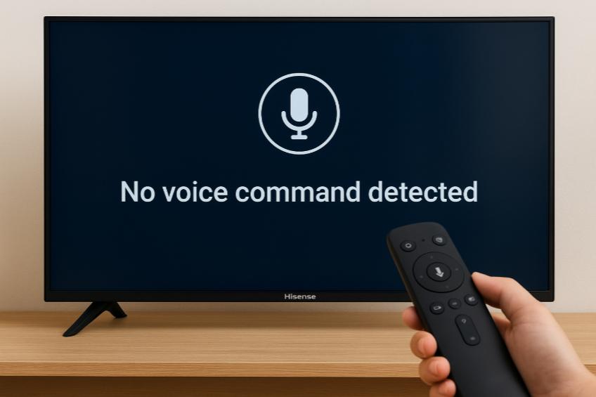 Tivi Hisense không nhận giọng nói