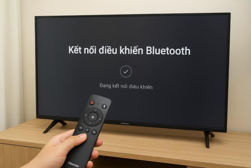 Tivi Hisense không nhận giọng nói