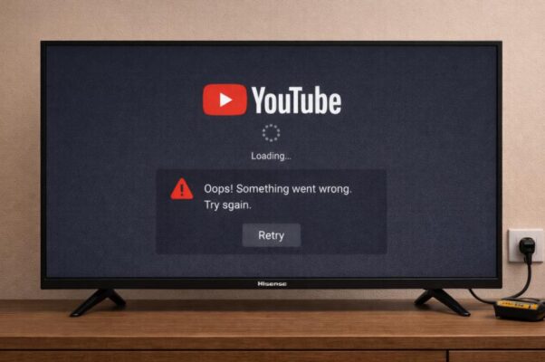 Tivi Hisense không vào được ứng dụng