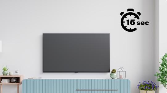 Tivi Hisense bị treo logo