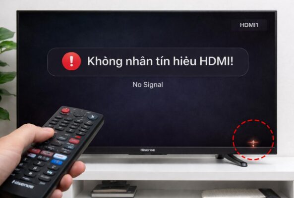 tivi Hisense không nhận HDMI